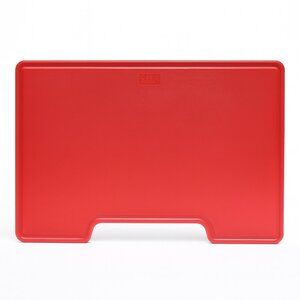 Kuhn Rikon Elevated Cutting Board – Adjustable Red/Gray